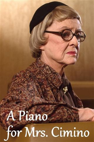 Un piano pour Mrs. Cimino poster