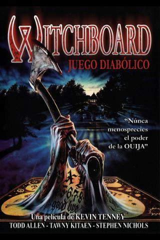 Witchboard: Juego diabólico poster