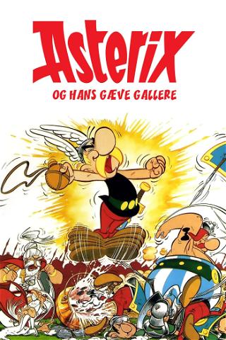 Asterix og hans gæve gallere poster