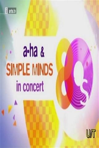 a-ha and Simple Minds in Concert poster
