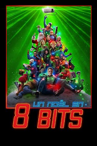 8-bits Christmas poster