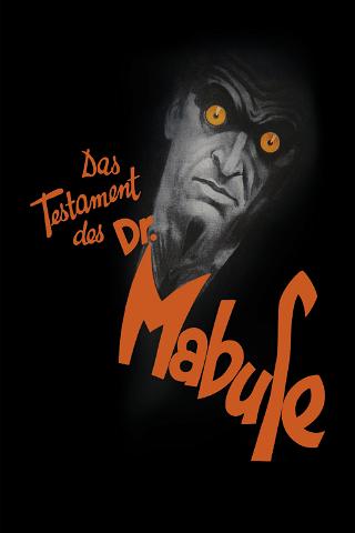 El testamento del Dr. Mabuse poster