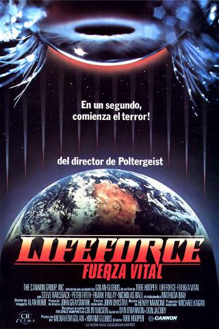 Lifeforce, fuerza vital poster
