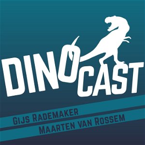 Dinocast - de dinosauriër podcast met Maarten van Rossem en Gijs Rademaker poster