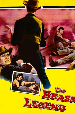 Hugh O'Brian in "The Brass Legend" - A Western Action Classic poster