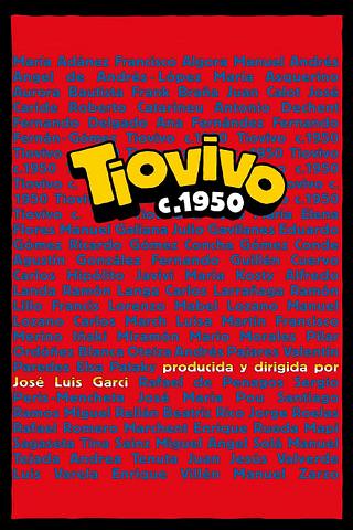 Tiovivo c. 1950 poster