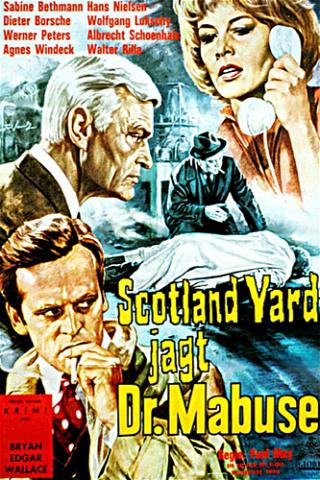 Dr. Mabuse vs. Scotland Yard poster