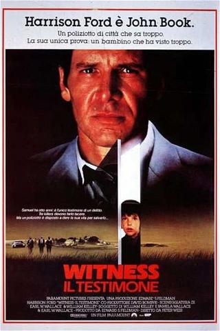 Witness - Il testimone poster