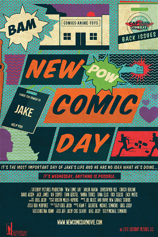 New Comic Day poster
