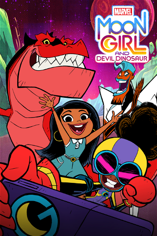 Marvel's Moon Girl and Devil Dinosaur poster