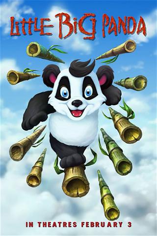 Kleiner starker Panda poster