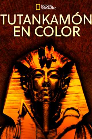 Tutankamón en color poster