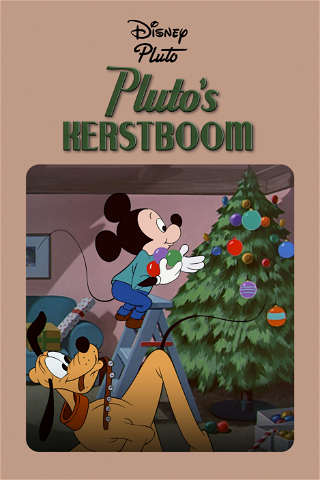 Pluto's Kerstboom poster