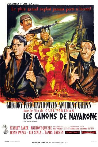 Les Canons de Navarone poster