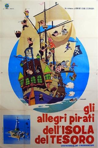 Gli allegri pirati dell'isola del tesoro poster