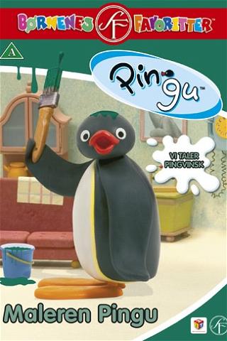 Pingu - Målaren Pingu poster