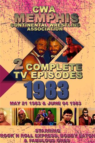 CWA Memphis Wrestling 2 Complete TV Episodes 1983 poster