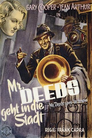 Mr. Deeds geht in die Stadt poster