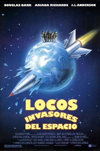 Locos invasores del espacio poster
