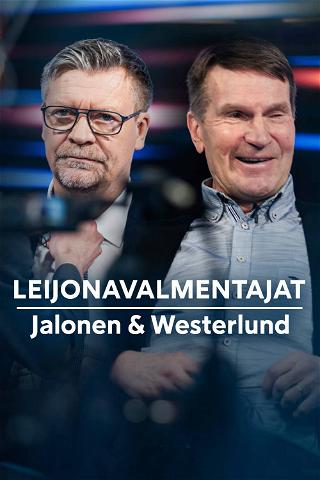 Leijonavalmentajat Jalonen & Westerlund poster