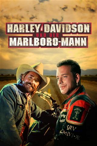 Harley Davidson & The Marlboro Man poster