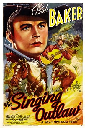 The Singing Outlaw poster