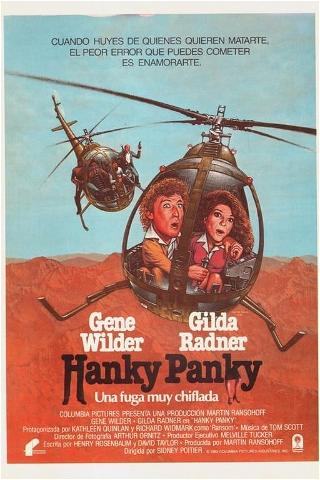 Hanky Panky (Una fuga muy chiflada) poster