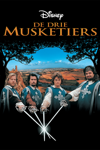 De drie musketiers poster