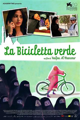 La bicicletta verde poster