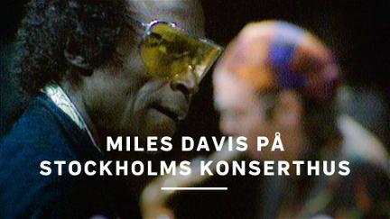 Miles Davis på Stockholms konserthus poster