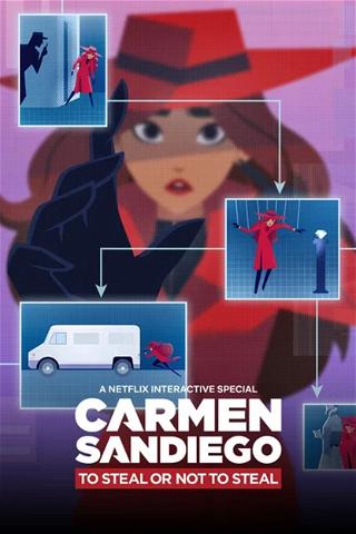 Carmen Sandiego: Varastaako vai eikö varastaa poster