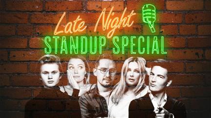 Late night stand up poster