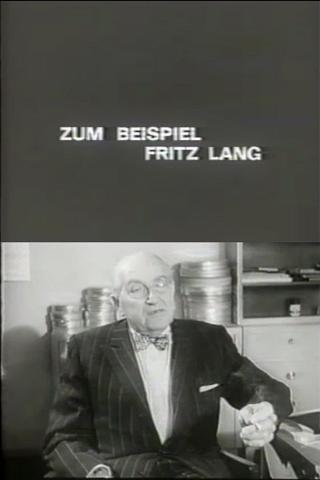 For Example Fritz Lang poster
