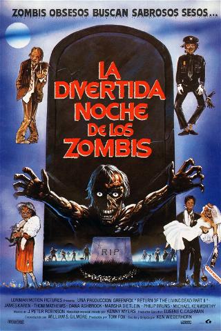 La divertida noche de los zombies poster