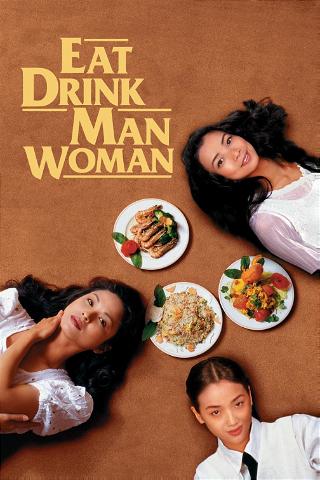 Spis drik mand kvinde poster