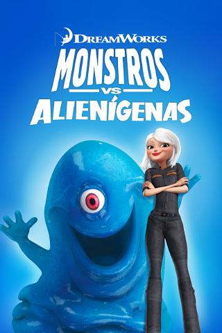 Monstruos vs. Aliens poster