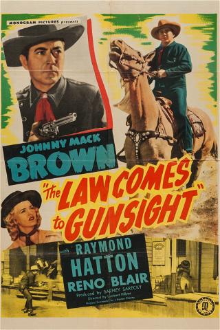 The Law Comes to Gunsight poster