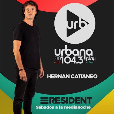 Resident by Hernan Cattaneo poster