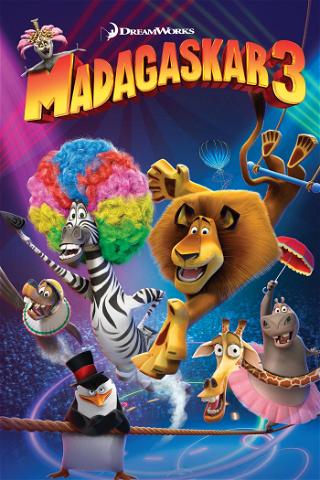 Madagaskar 3 poster