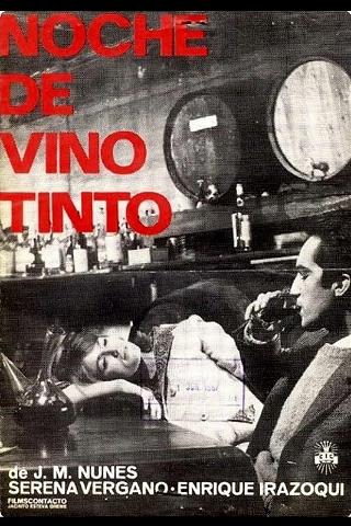 Noche de vino tinto poster