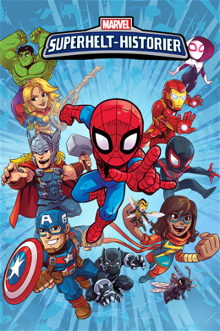 Marvel superhelt-historier poster