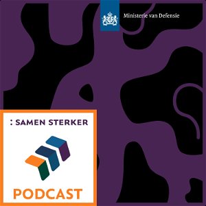 Samen Sterker Podcast Defensie poster