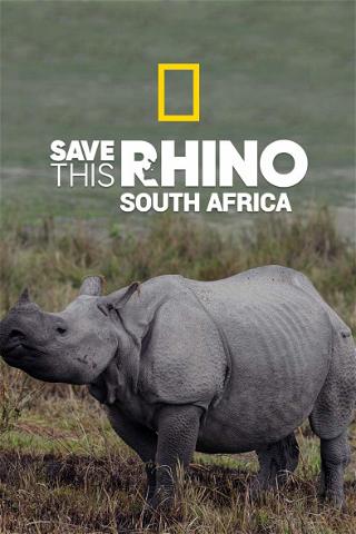 Save This Rhino poster