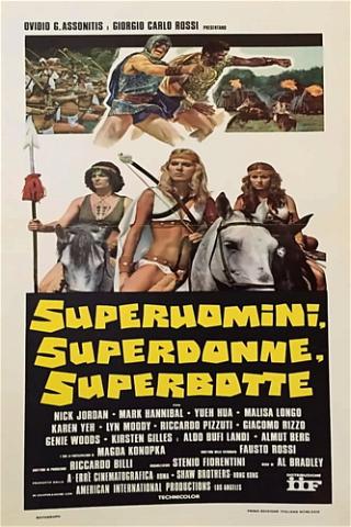 Superuomini, superdonne, superbotte poster
