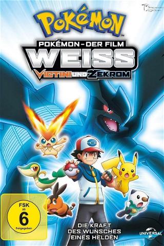 Pokémon 14: Weiß – Victini und Zekrom poster