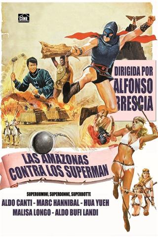 Las amazonas contra los superman poster