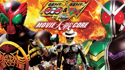 Kamen Rider × Kamen Rider OOO & W Featuring Skull: Movie Wars Core poster