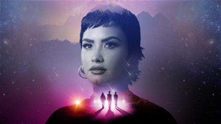 Unidentified with Demi Lovato poster