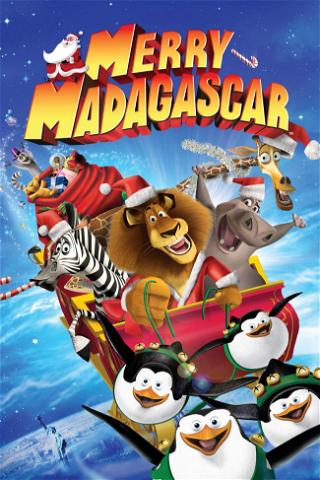 DreamWorks Happy Holidays from Madagascar poster