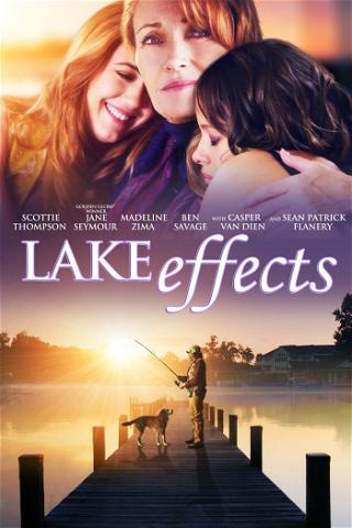 Efectos del lago poster